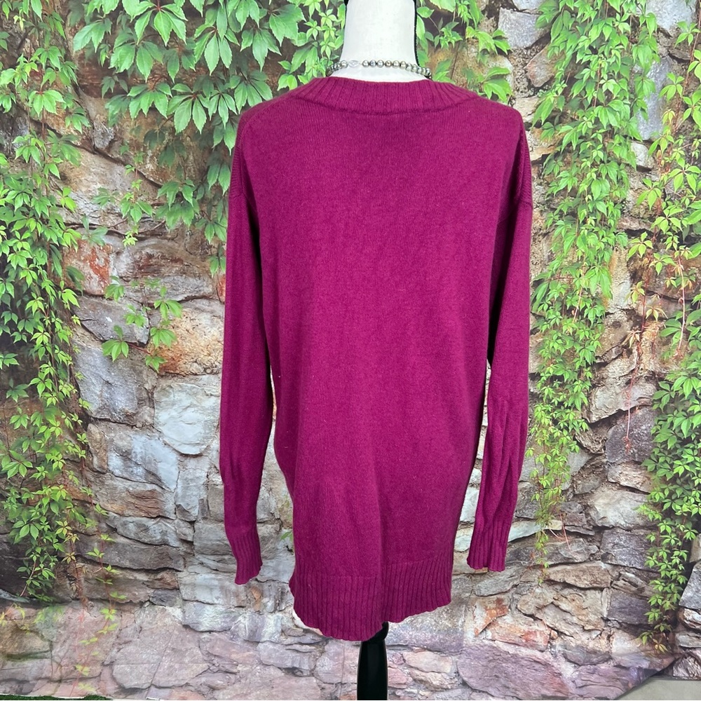 ATHLETA Wool/Cashmere Tunic Length Oversized Boyfriend Sweater, XS - Picture 6 of 11
